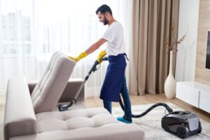 young-man-cleaning